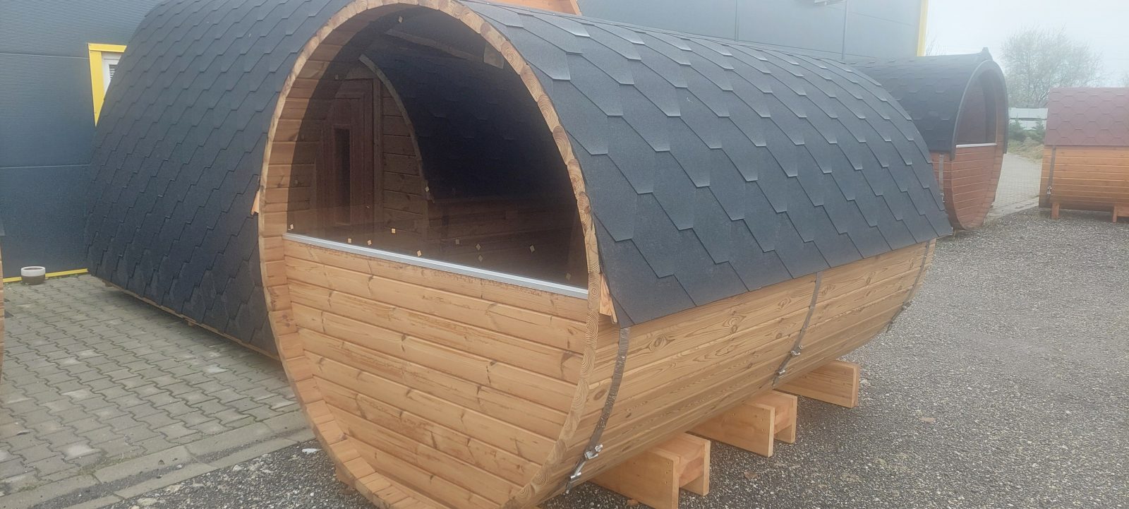 LAHTI TERMO hordószauna 2 x 3m